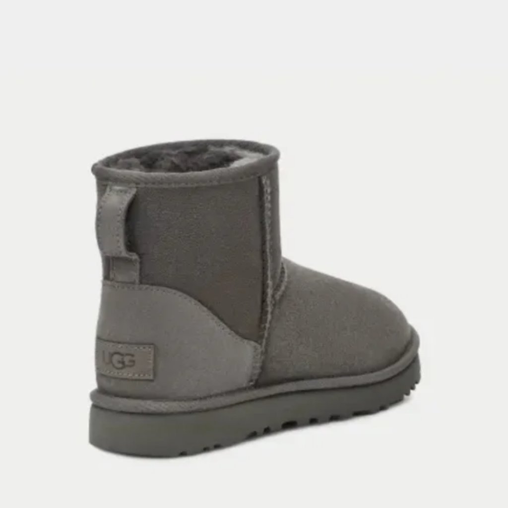 New Ugg Classic Mini Classic Ii Ankle Boots In Gray Size 9 #234